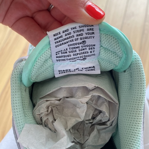 Nike low dunks turquoise and white - Picture 6 of 7